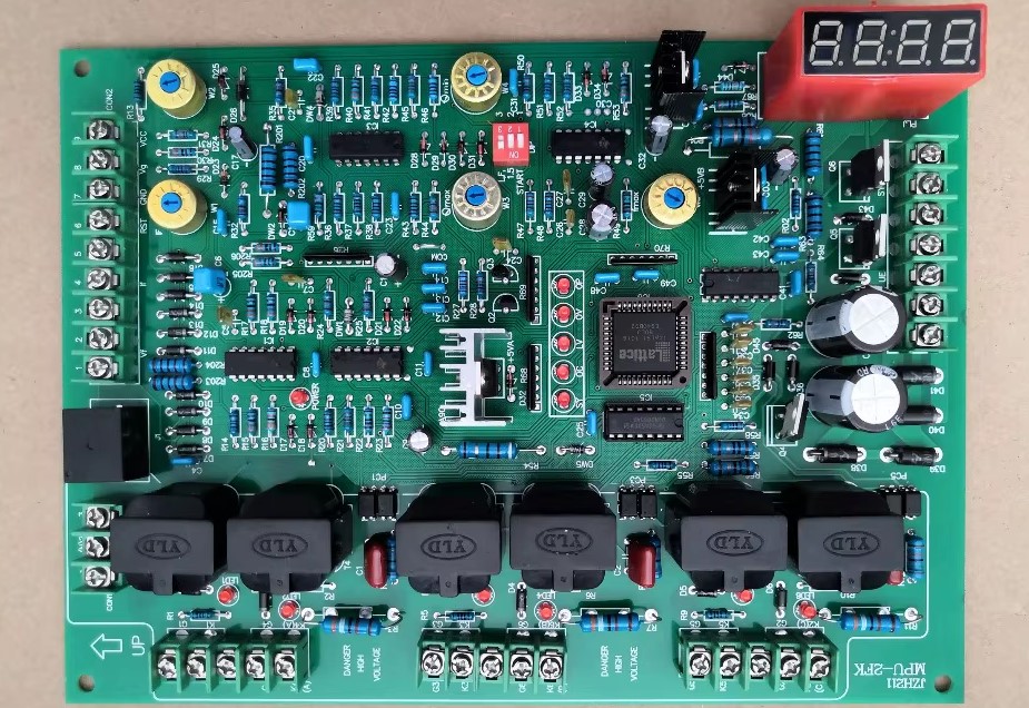 سازه گستر پایتخت تامین کننده برد کنترل تریستور کوره القایی فرکانس متوسط MPU-2 (مدل ۶ پالس) در ایران شماره تماس 02166172032