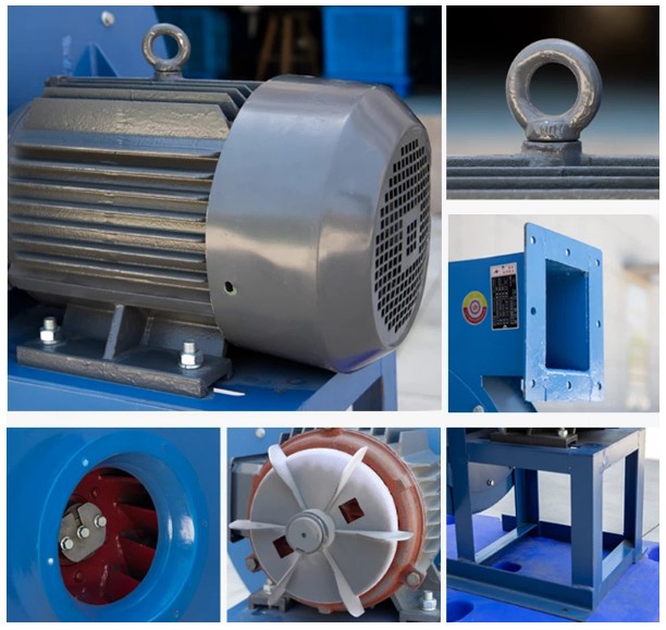 سازه گستر پایتخت تامین کننده انواع فن صنعتی 66172032 | فن گریز از مرکز فشار قوی | Hongke High Pressure Centrifugal Fan