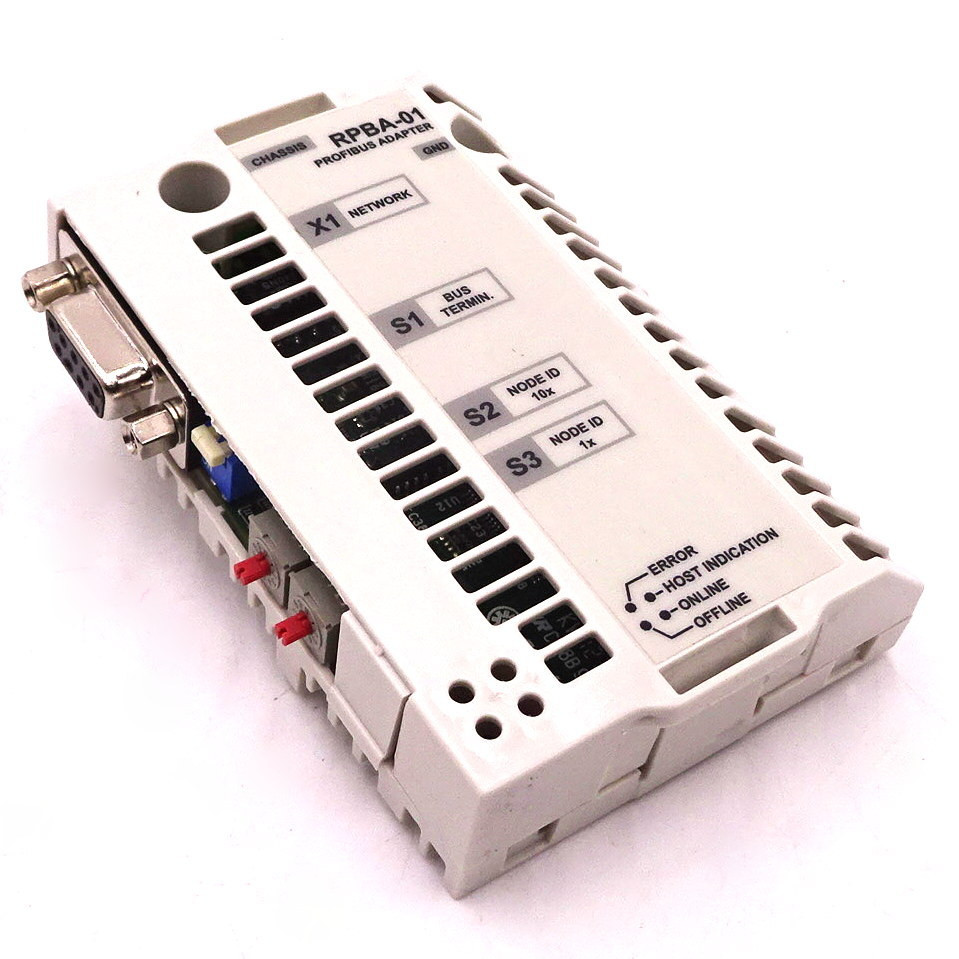 ماژول آداپتور ارتباطی ABB RPBA-01 PROFIBUS DP - سازه گستر پایتخت تامین کننده ماژول های ای بی بی ABB - شماره تماس 02166172032