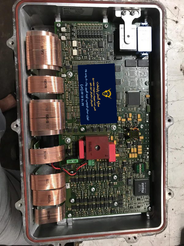سازه گستر پایتخت MTU MDEC ECU4 X00E50211110-76 MDEC ایسیو کنتر مرکزی دیزل ژنراتور 