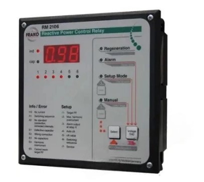 رگولاتور 6 پله بانک خازنی، فراکو مدل RM2106 - سازه گستر پایتخت 66172032