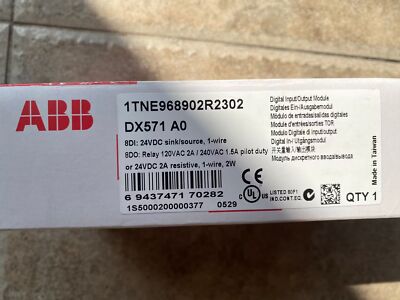 سازه گستر پایتخت وارد کننده و تامین کننده محصولات ای بی بی در ایران - ماژول ورودی / خروجی ای بی بی مدل ABB DX571