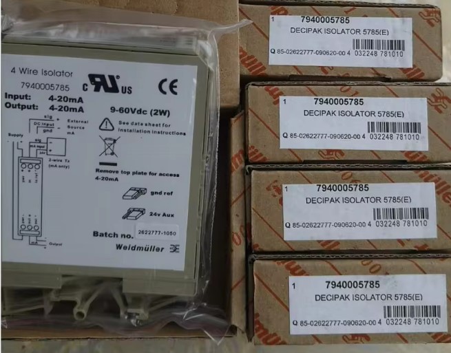 سازه گستر پایتخت تامین کننده محصولات ویدمولر در ایران شماره تماس 02166172032 | ایزولاتور سیگنال ویدمولر مدل 7940005785 خروجی 4 تا 20 میلی‌آمپر | Weidmuller 7940005785 Signal Isolator